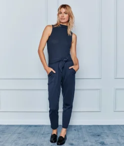 The Softest French Terry Tie-Waist Pant - Main 14 The Softest French Terry Tie-Waist Pant - Main -Summer Salt Swim Store 1 ModelFront 58f010d5 a3a1 4fc8 84b7 32530d5b9b57