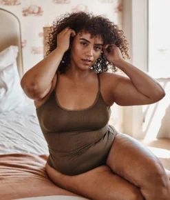 The Feel Free Adjustable Camisole - Clay -Summer Salt Swim Store 2 ModelBack 1eb584d5 d425 4ab8 b997 9ddb355e2bd4