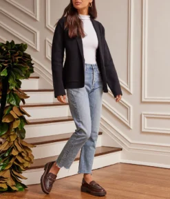 The Ribbed Sweater Blazer - Sea Urchin 10 The Ribbed Sweater Blazer - Sea Urchin -Summer Salt Swim Store 2 ModelBack 7d5ab6a6 3820 414c a5ca 1eef9b52b2e0