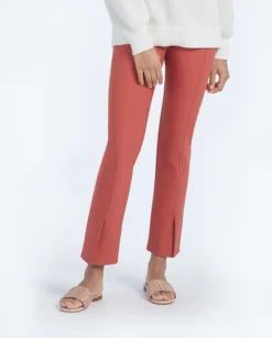 The Multitasking Slit Front Ankle Pant - Terracotta 9 The Multitasking Slit Front Ankle Pant - Terracotta -Summer Salt Swim Store 3 ModelDetailFront f01e3968 90f6 45b7 b549 e128f4bdab81