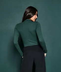 The Extra Soft Long Sleeve Day To Night Bodysuit - Eden 7 The Extra Soft Long Sleeve Day To Night Bodysuit - Eden -Summer Salt Swim Store 3 ModelFullBody 72e3736b ff76 4ab0 9bc7 5ab508395c2a