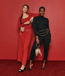 The Extra Soft Square Neck Day To Night Bodysuit - Lava -Summer Salt Swim Store 3 ModelFullBody 9ececcad 6704 482e bfb8 558cdf41da67