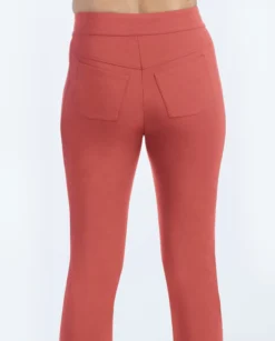 The Multitasking Slit Front Ankle Pant - Terracotta 10 The Multitasking Slit Front Ankle Pant - Terracotta -Summer Salt Swim Store 4 ModelDetailBack 6904d5fa ddac 45a1 96f4 6feb7c4cc2ba