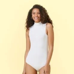 The Sleeveless Day To Night Bodysuit - White Sand 8 The Sleeveless Day To Night Bodysuit - White Sand -Summer Salt Swim Store 58 87dca9cb 7d33 4d88 8873 3037c8f786e5