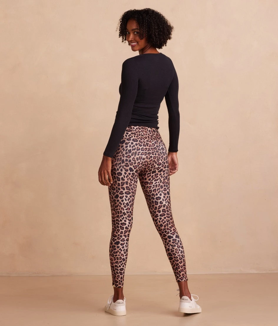 The Do-It-All High Rise 7/8 Leggings - Terracotta Leopard 3 The Do-It-All High Rise 7/8 Leggings - Terracotta Leopard - Image 3