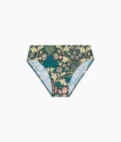 The Classic Mid-Rise Bikini Bottom - Hyacinth In Sunburst & Teal 7 The Classic Mid-Rise Bikini Bottom - Hyacinth In Sunburst & Teal -Summer Salt Swim Store Classic Mid Rise Bikini Bottom Hyacinth in Sunburst Teal 1