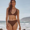 The Classic Mid-Rise Bikini Bottom - Mocha
