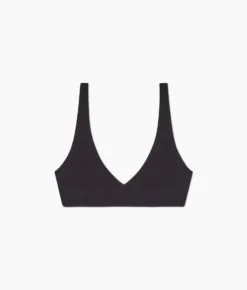 The LuxeCrinkle Tide Bikini Top - Sea Urchin -Summer Salt Swim Store Crepe Tide Bikini Top Sea Urchin FLAT