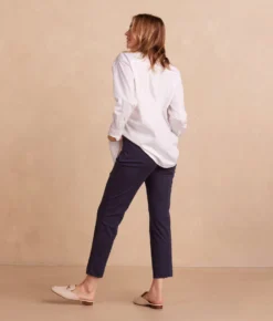 The Everyday Seamed Legging Pant - Midnight 8 The Everyday Seamed Legging Pant - Midnight -Summer Salt Swim Store EverydaySeamedLeggingPant Midnight Back Full