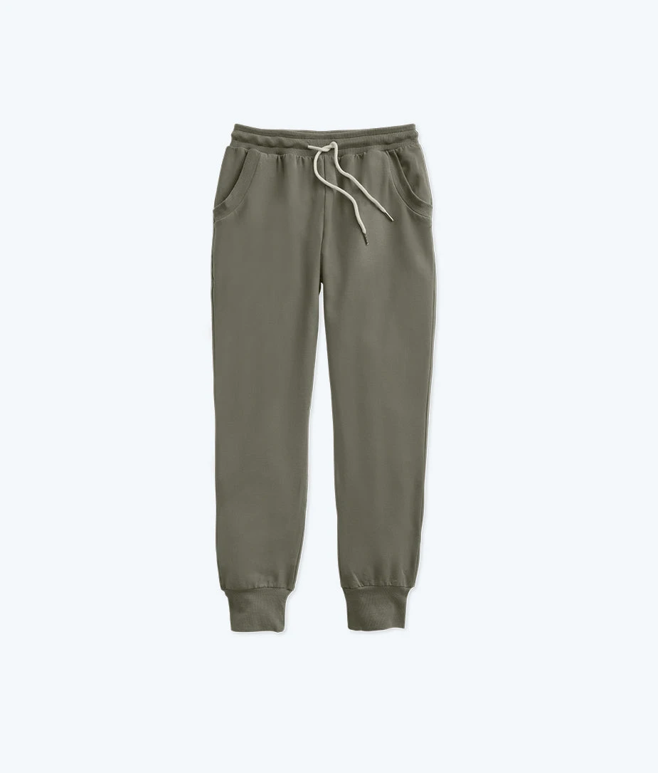 The Softest French Terry Jogger - Agave 1 The Softest French Terry Jogger - Agave