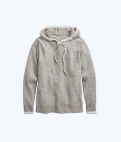 The Coziest Cashmere Blend Hoodie - Wolf & White Sand -Summer Salt Swim Store FlatLay 8ae13dda 9b62 432e a2d5 bc3d85f0ed99