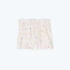The Softest French Terry Lounge Shorts - Paint Splatter In White Sand