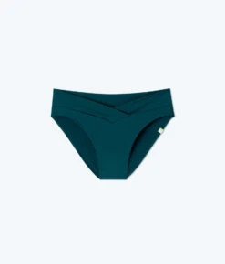 The V-Front Low Rise Bikini Bottom - Seaweed