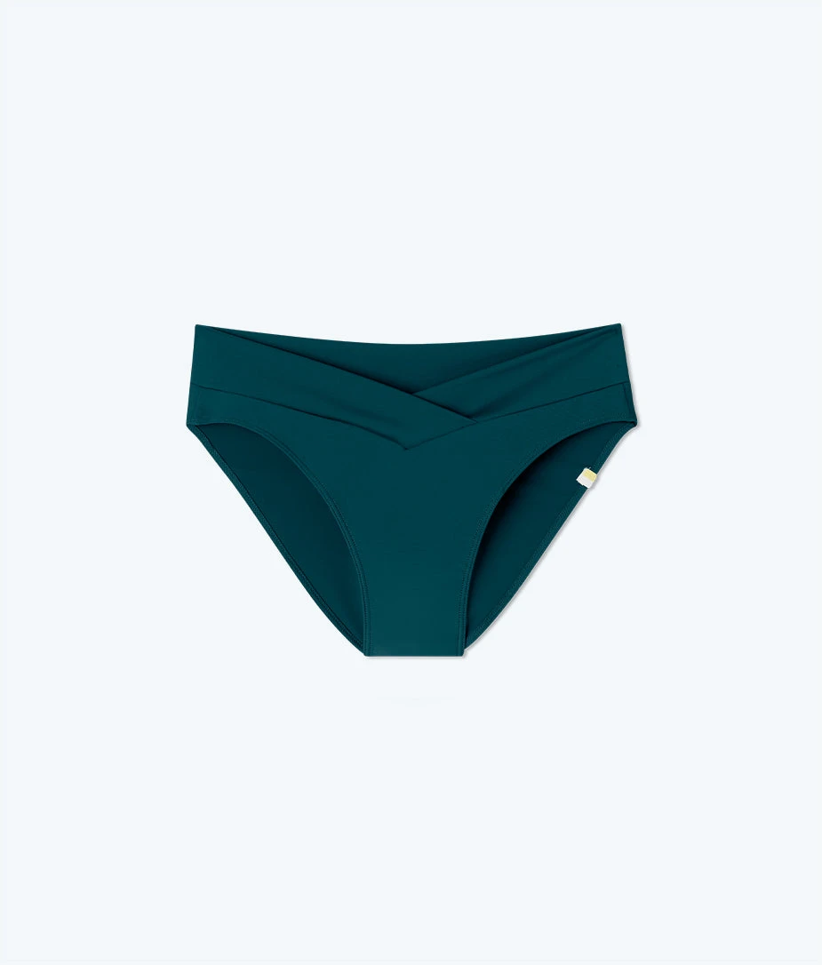 The V-Front Low Rise Bikini Bottom - Seaweed 1 The V-Front Low Rise Bikini Bottom - Seaweed