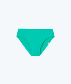 The High Leg Mid Rise Bikini Bottom - Seaglass