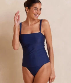 The Oasis Tankini Top - Deep Sea