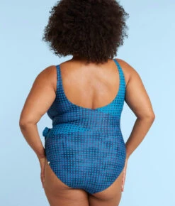 The Long Torso Perfect Wrap One Piece - Mixed Gingham In Calypso & Deep Sea 11 The Long Torso Perfect Wrap One Piece - Mixed Gingham In Calypso & Deep Sea -Summer Salt Swim Store PWOPMixedGinghaminDeepSea CalypsoBack1 8e22a8f8 1f43 4c2d ac74 36402428f0d2