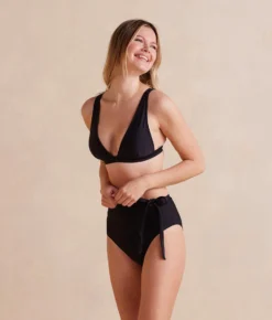 The Plunge Bikini Top - Sea Urchin -Summer Salt Swim Store PlungeBikiniTop SeaUrchin Front