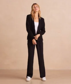 The Ribbed Sweater Blazer - Sea Urchin 8 The Ribbed Sweater Blazer - Sea Urchin -Summer Salt Swim Store RibbedBlazer SeaUrchin Front Full2