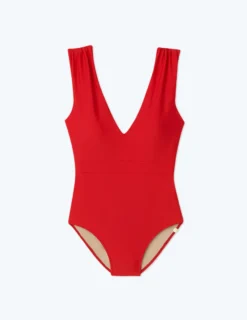 The Ruched Backflip - Lava -Summer Salt Swim Store RuchedBackflip Lavs