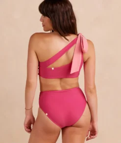 The Ruched High Leg High Rise Bottom - Spritz 7 The Ruched High Leg High Rise Bottom - Spritz -Summer Salt Swim Store RuchedHighLegHighRiseBottom Spritz 3