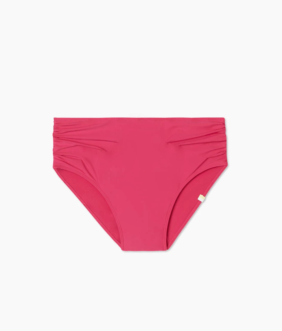 The Ruched High Leg High Rise Bottom - Spritz 1 The Ruched High Leg High Rise Bottom - Spritz