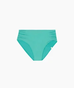 The Ruched High Leg High Rise Bottom - Ocean Jade 5 The Ruched High Leg High Rise Bottom - Ocean Jade -Summer Salt Swim Store Ruched High Leg High Rise Bottom Ocean Jade FLAT 2a9e1c2f 8118 4087 b476 f9f442927362