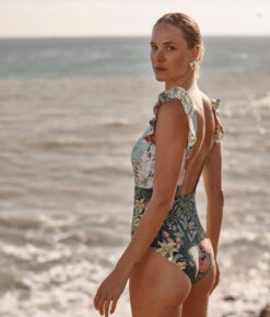 Summer Salt Swim Store -Summer Salt Swim Store Ruffle Backflip Bower in Seaglass Watermelon 3 56d87807 593e 4593 8917 6c3887c39b6d