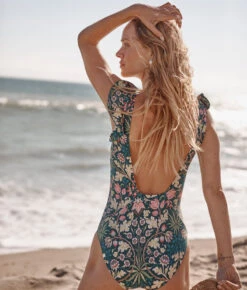 Summer Salt Swim Store -Summer Salt Swim Store Ruffle Backflip Hyacinth in Sunburst Teal 2 e644de71 984b 4adb 8172 c75ae86eda93