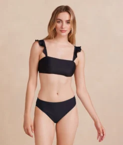 The Ruffle Oasis Bikini Top - Sea Urchin -Summer Salt Swim Store Ruffle Oasis Bikini