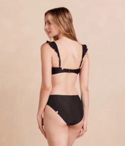 The Ruffle Oasis Bikini Top - Sea Urchin -Summer Salt Swim Store Ruffle Oasis Bikini 1