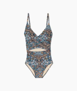 The Sea Breeze Cutout One-Piece - Blackthorn In Midnight 7 The Sea Breeze Cutout One-Piece - Blackthorn In Midnight -Summer Salt Swim Store Sea Breeze Cutout One Piece Blackthorn in Midnight 1