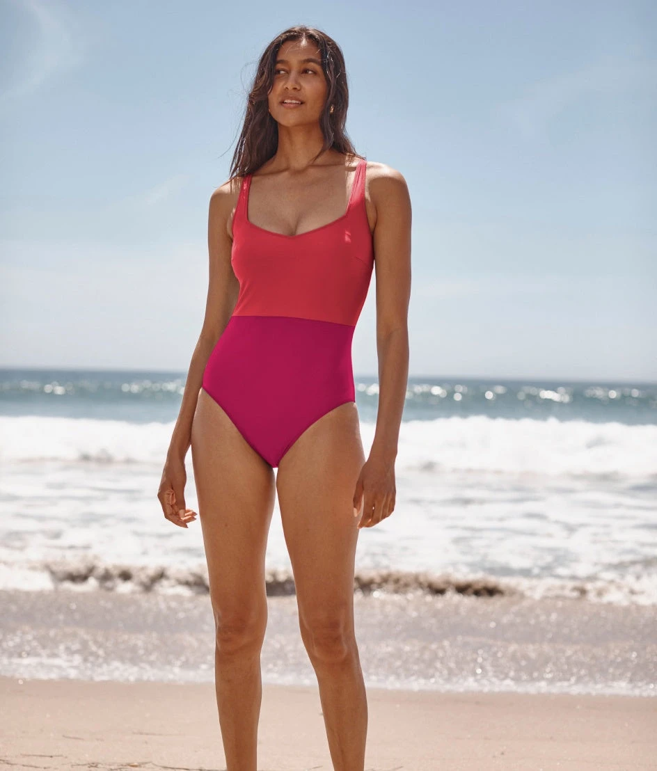 The Seascape Sweetheart One Piece - Summer Berry & Spritz 1 The Seascape Sweetheart One Piece - Summer Berry & Spritz