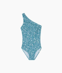 The Sidestroke - Meadow Floral In Mist 7 The Sidestroke - Meadow Floral In Mist -Summer Salt Swim Store Sidestroke Meadow Floral in Mist Flat