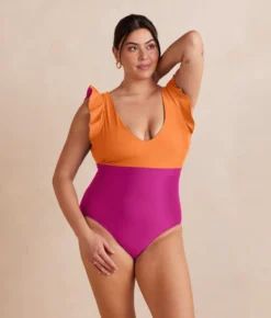The Ruffle Backflip - Hibiscus & Tangerine 8 The Ruffle Backflip - Hibiscus & Tangerine -Summer Salt Swim Store TheRuffleBackflip Hibiscus Tangerine Front 1 5b21dedc 30de 4516 9cfb 868a2f48212a