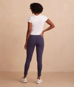 The Coziest High Rise Full Length Leggings - Midnight -Summer Salt Swim Store The Brushed High Rise Full Length Leggings Midnight 1