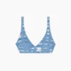 The Tide Scoop Neck Bikini Top - Summer Tie Dye