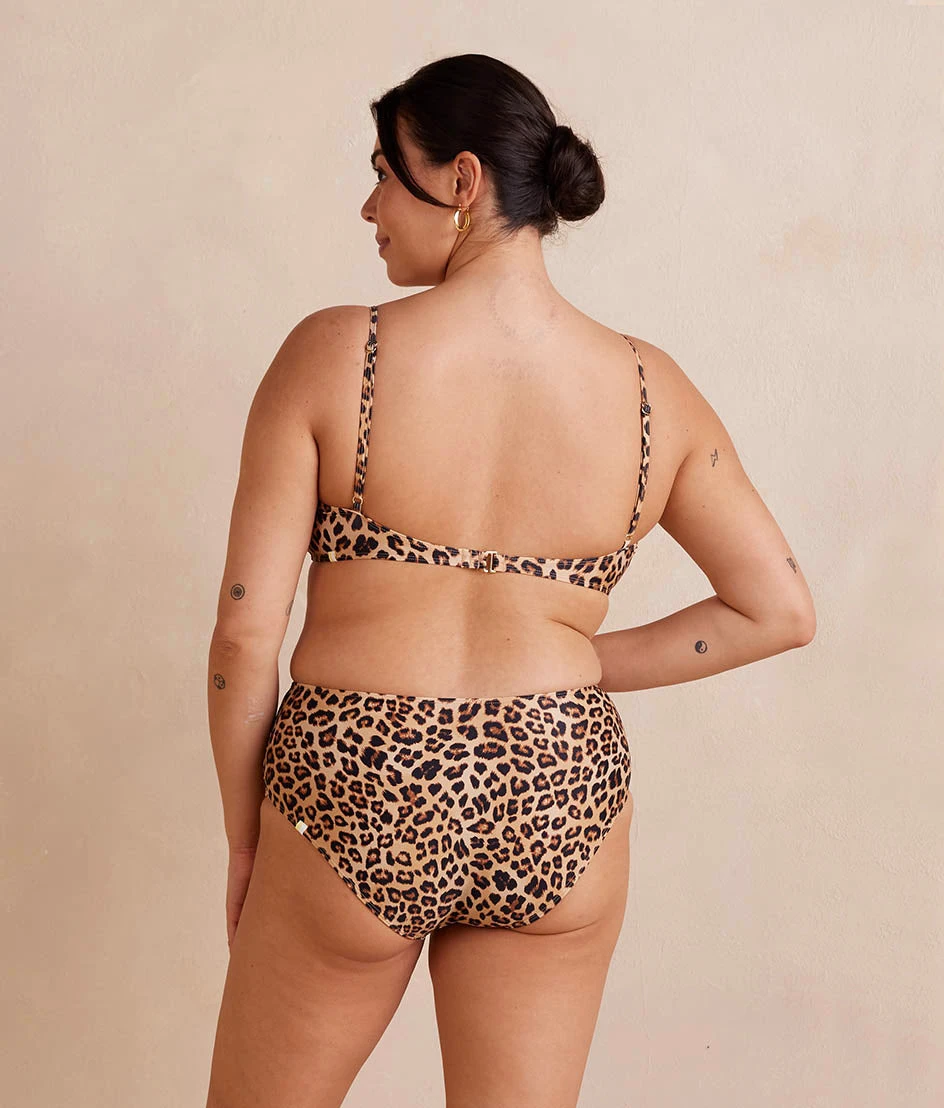 The Wanderlust Bikini Top - Leopard 5 The Wanderlust Bikini Top - Leopard - Image 5