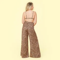 The Perfect Palazzo Pant - Leopard -Summer Salt Swim Store palazzo pants leopard back 2319fe2c b821 48c4 8e9b ab123c273054
